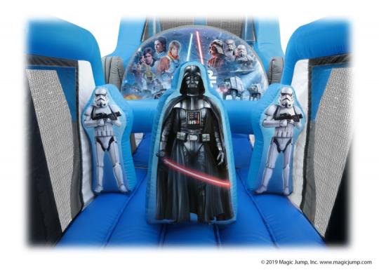 star wars inflatable obstacle