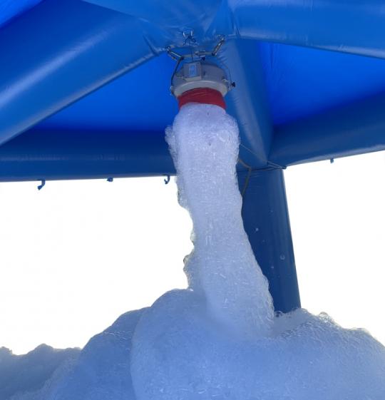 inflatable foam machine rental