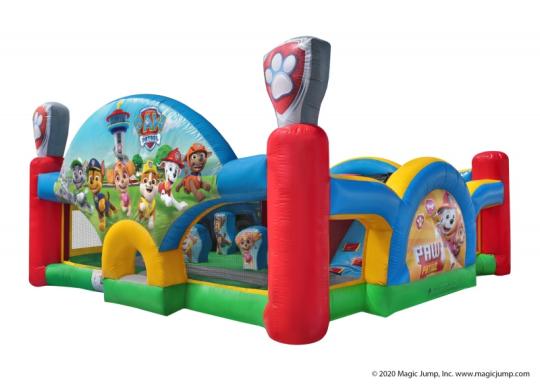 paw patrol inflatable combo rental