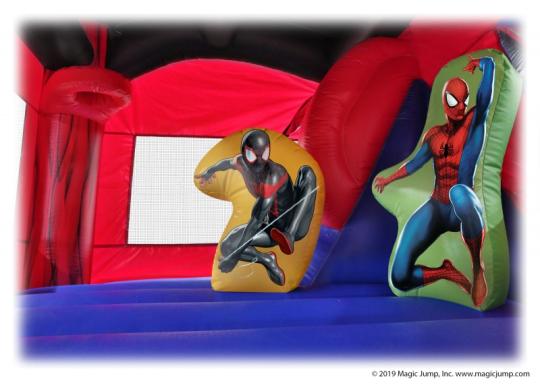 spiderman inflatable rental