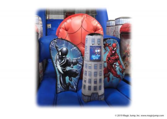 Spider Man 4in1 inflatable combo rental