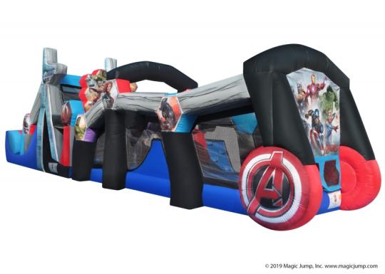 Marvel Avengers 50 Obstacle Waterslide