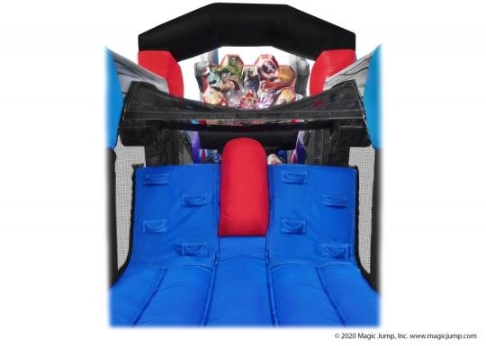 Marvel Avengers 50 Obstacle Waterslide