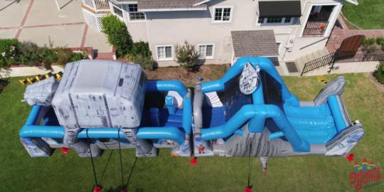 rent star wars inflatable obstacle course