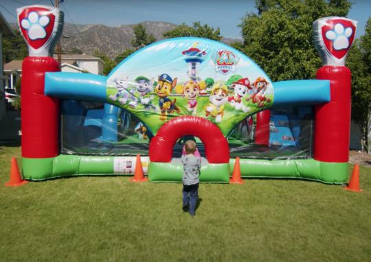 paw patrol playground combo rental