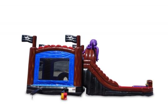 Large 5in1 Pirate Cove Combo Waterslide