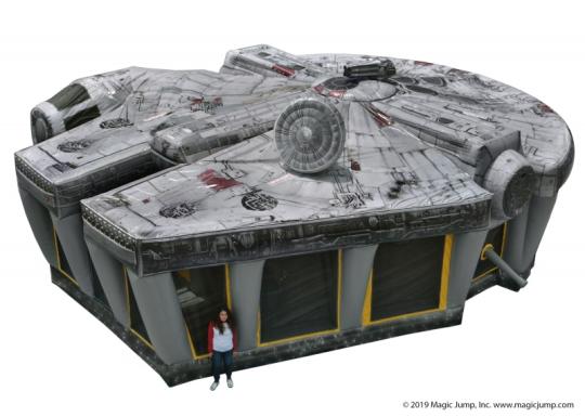 Millennium Falcon Inflatable Bounce House