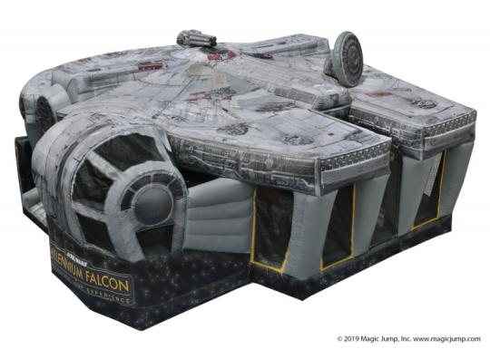 Millennium Falcon Inflatable Bounce House