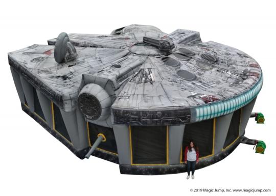 Millennium Falcon Inflatable Bounce House