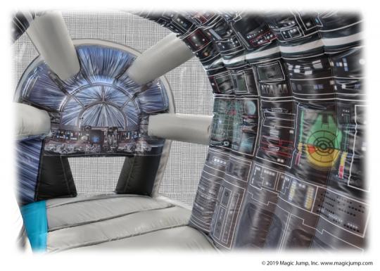 Millennium Falcon Inflatable Bounce House