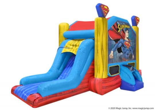 Superman Bounce and Slide Combo Rental
