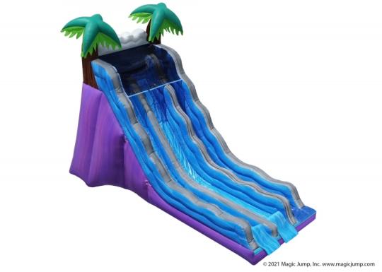giant tropical slide rental