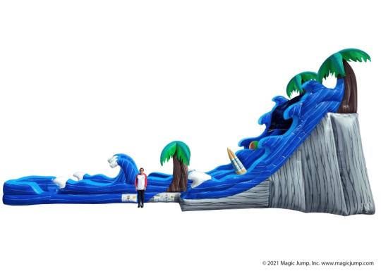 Malibu giant water slide rental