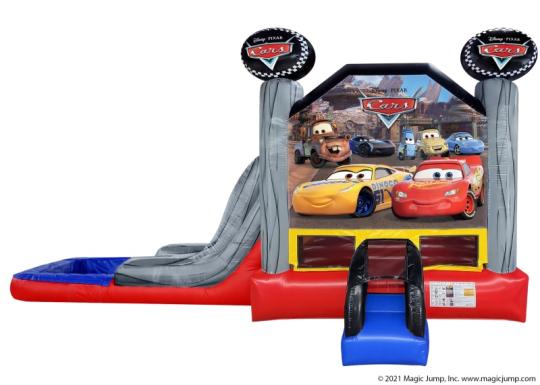 disney cars bounce and slide