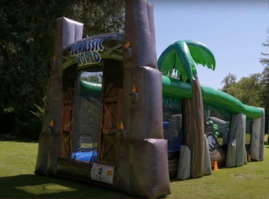 Jurassic World Obstacle Course