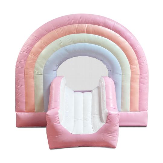 Pastel Rainbow Jump and Slide