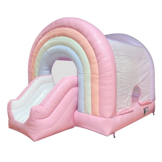 Pastel Rainbow Jump and Slide