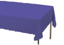 purple table covers