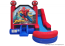 Spiderman bounce house waterslide