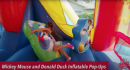mickey mouse bounce and slide combo